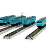 T022-1 国鉄103系 スカイブルー 京浜東北線タイプ 基本4両セット