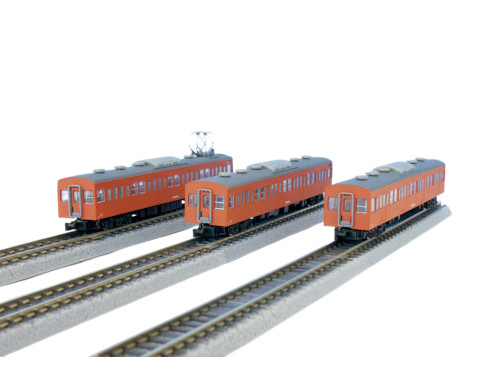 T022-8 国鉄103系 オレンジ 中央線タイプ 増結3両セット