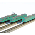 T022-10 国鉄103系 エメラルドグリーン 常磐線タイプ 増結3両セット
