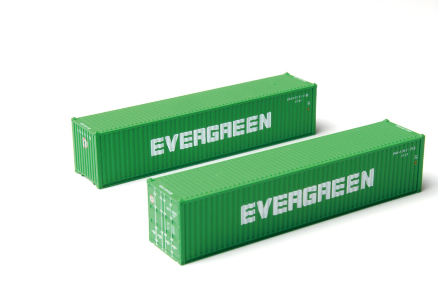A101-11 海上コンテナ 40f EVERGREEN