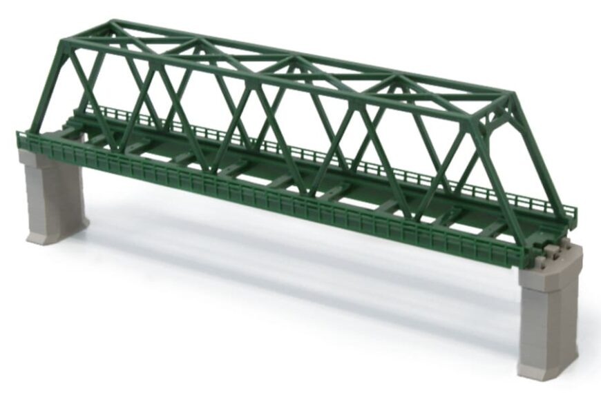 R041 単線トラス鉄橋 （緑） 1本入り