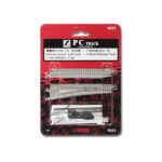 R055 PCトラック 電動ポイントレール 左分岐＋110mmカットレール