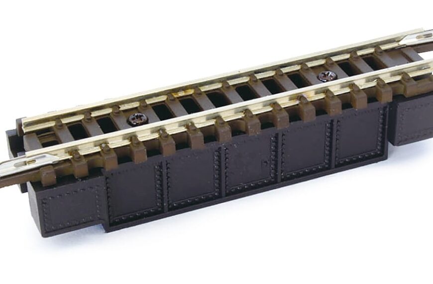 R087 クラシックトラック デッキガーダー鉄橋 （短） 黒 1本入り