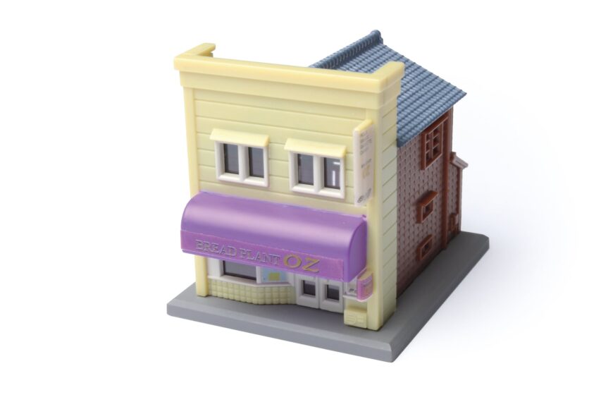 S039-2 商店A ベージュ/紫