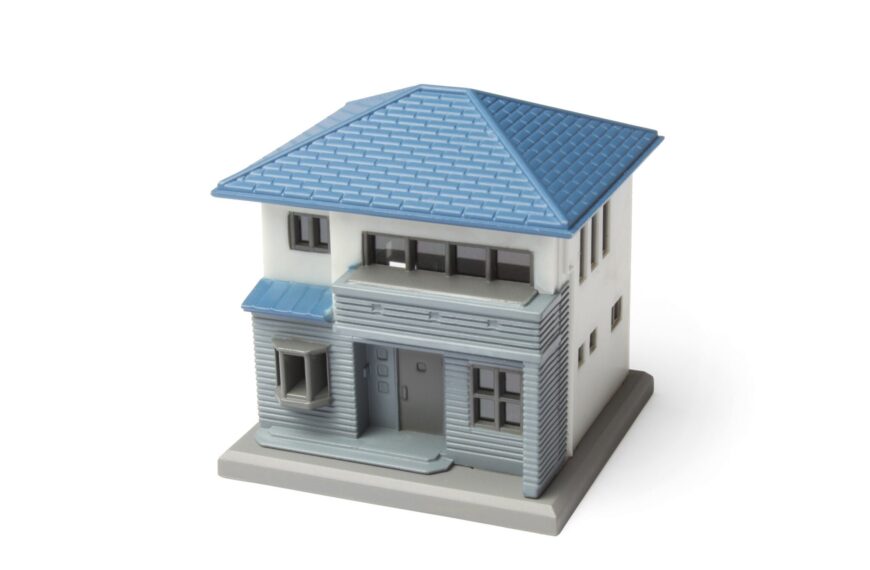 S044-1 二階建住宅C 白