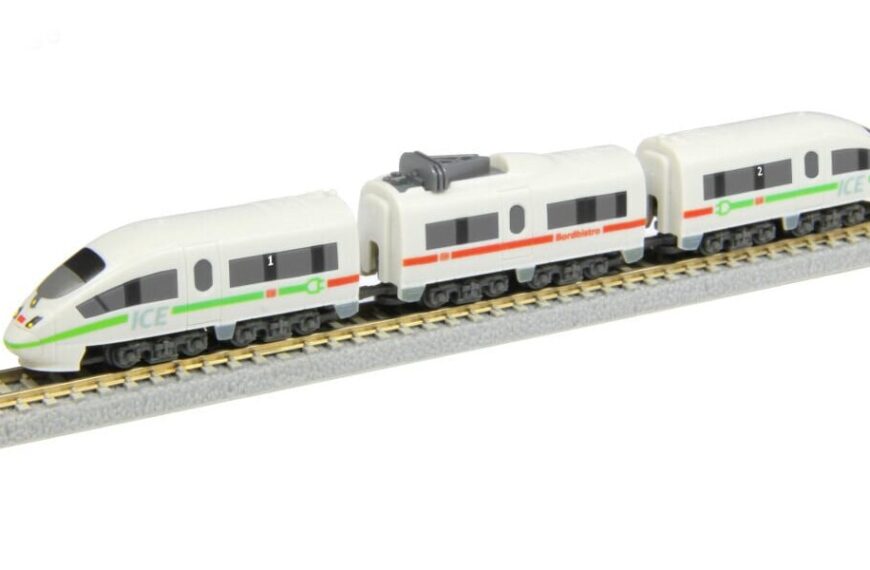 ST014-2 Zショーティー DB ICE3 Class406 Green Stripe