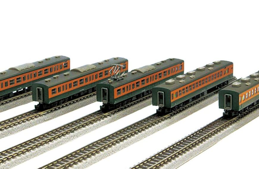 T001-2 国鉄 113系 2000番代 湘南色 5両増結セット