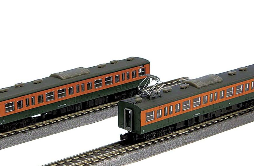 T001-3 国鉄 113系 2000番代 湘南色 2両増結セット