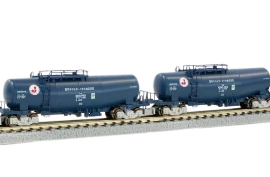 T004-3 タキ1000 日本オイルターミナル エコレールマーク付 2両セット
