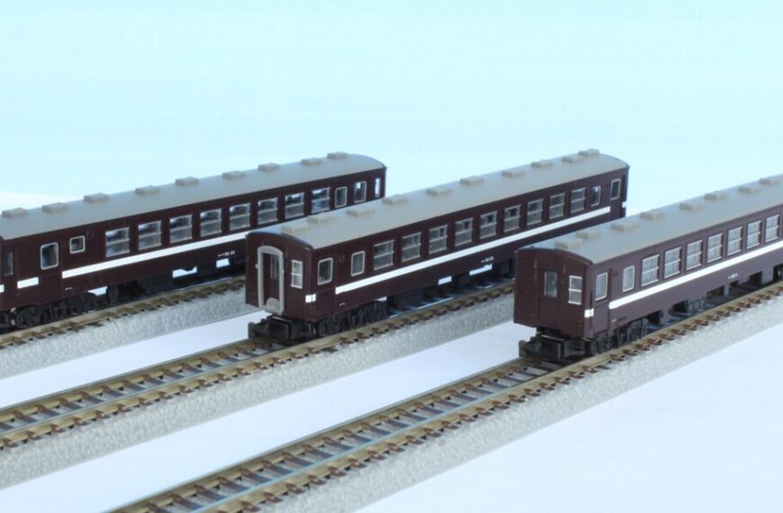 T014-6 真岡鐡道 50系客車 旧塗装 3両セット
