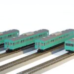 T022-9 国鉄103系 エメラルドグリーン 常磐線タイプ 基本4両セット